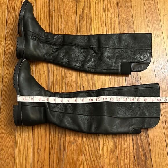 Cole Haan fleece lined leather knee high boots size 5.5 - Picture 1 of 9